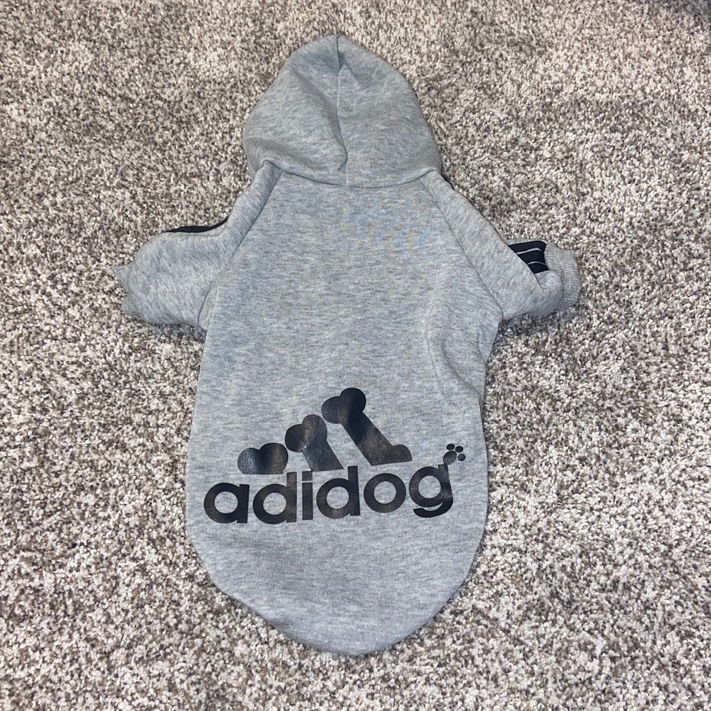 Adidog dog hoodie